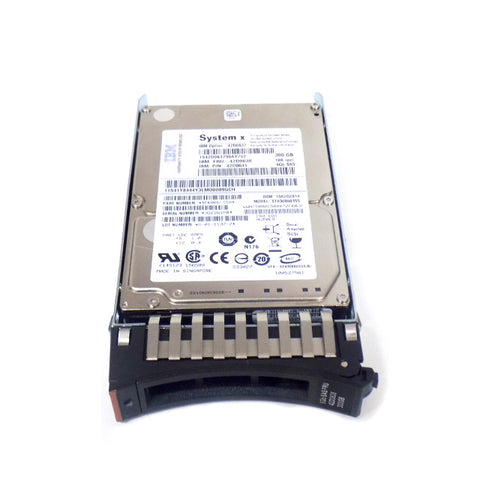 42D0637 IBM 300GB 10K RPM Hot Swap Form Factor 2.5 Inches SFF Slim SAS Hard Drive