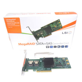 LSI LSI00200 MegaRAID 9240-8I 6GB PCIe SAS RAID Controller LSI00204