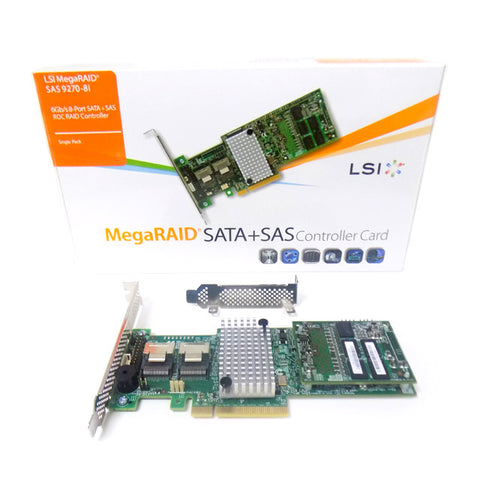 LSI LSI00326 MegaRAID SAS 9270-8i Storage controller (RAID)- 600 MBps