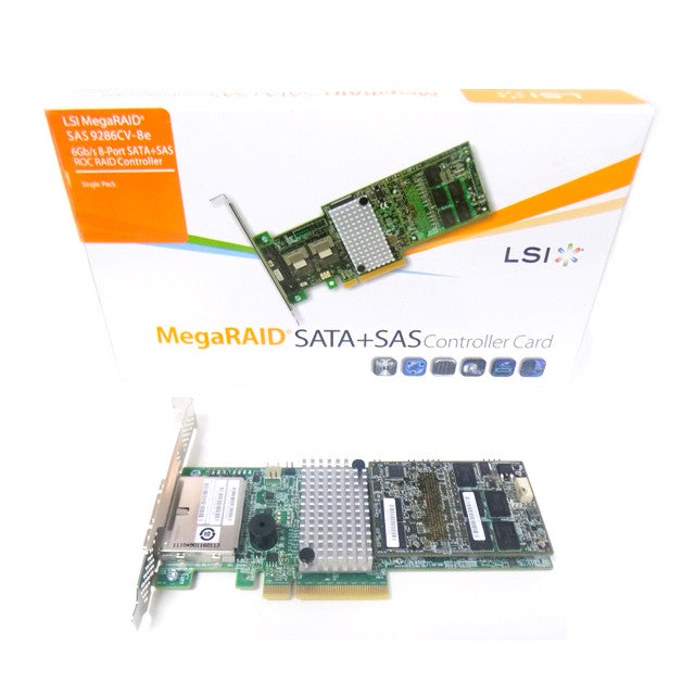 LSI LSI00333 MegaRAID SAS 9286CV-8e Storage controller (RAID)- 600 