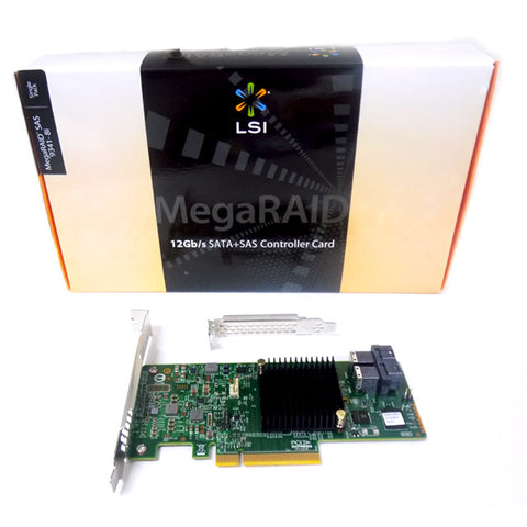 LSI LSI00407 MegaRAID 9341-8i 12Gb/s PCIe x8 SAS RAID Controller