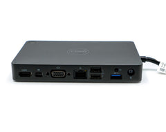 Dell WD15 Monitor Dock 4K with 130W Adapter, USB-C Black